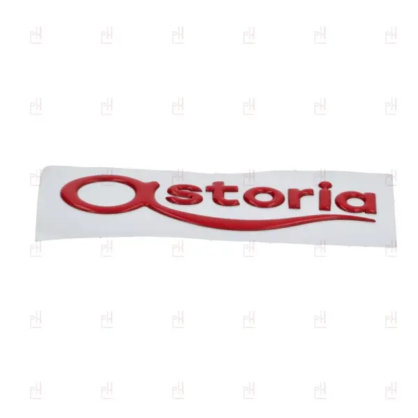 ADHESIVE LABEL LOGO 'ASTORIA' image