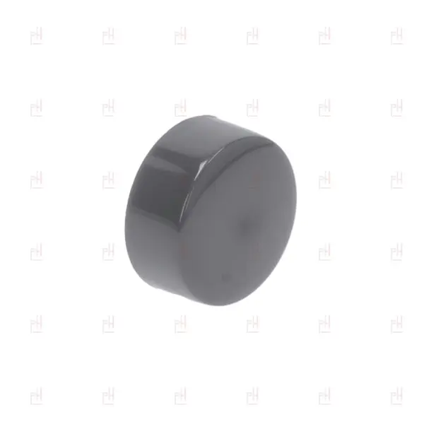 PUSH-BUTTON ROUND GREY 21MM image