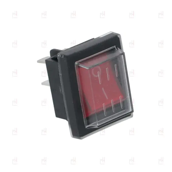 BIPOLAR SWITCH RED 16A 250V image