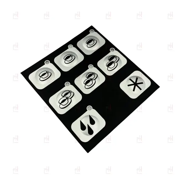 PUSH-BUTTON PANEL MEMBRANE 8B SCALA CARMEN image