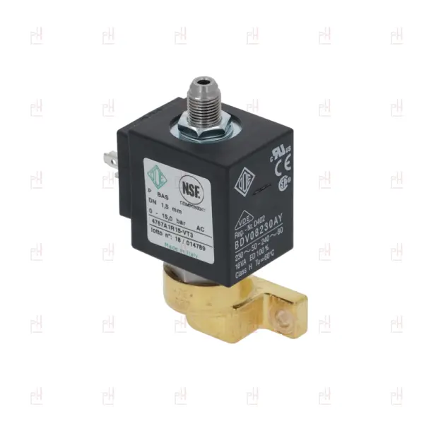 SOLENOID VALVE 3-WAY ODE 90° BASE 230/240V image
