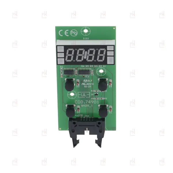 PUSH-BUTTON BOARD 4B + LCD ELETTROBAR image