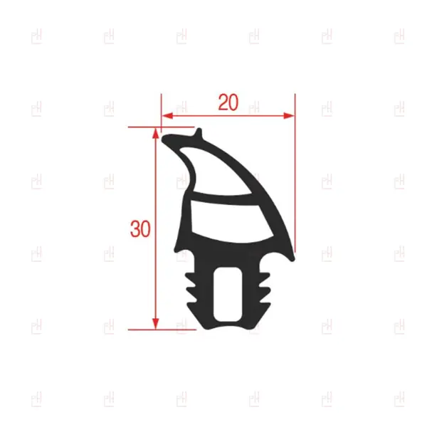 OVEN DOOR GASKET 510X484MM ELOMA image