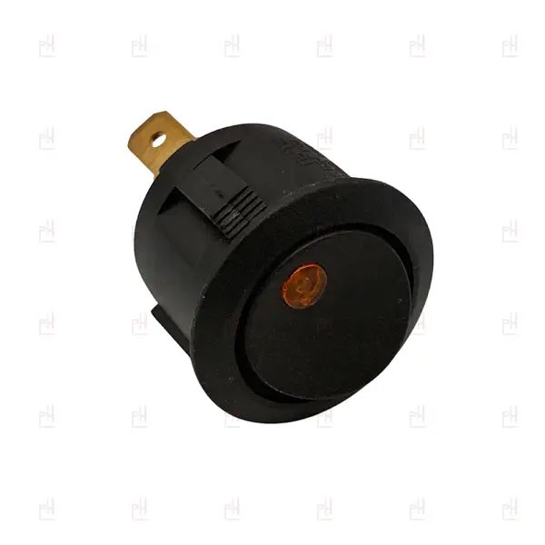 SWITCH BLACK SINGLE POLE COMPAK K3 image