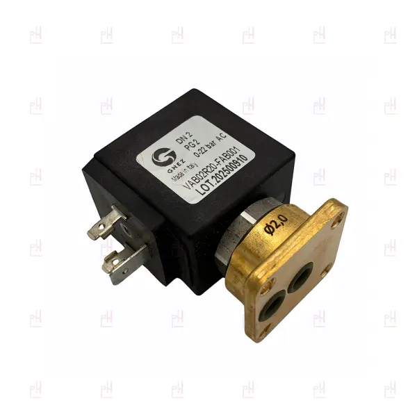 2-WAY SOLENOID VALVE GHEZ 230/240V 8W FLAT BASE image