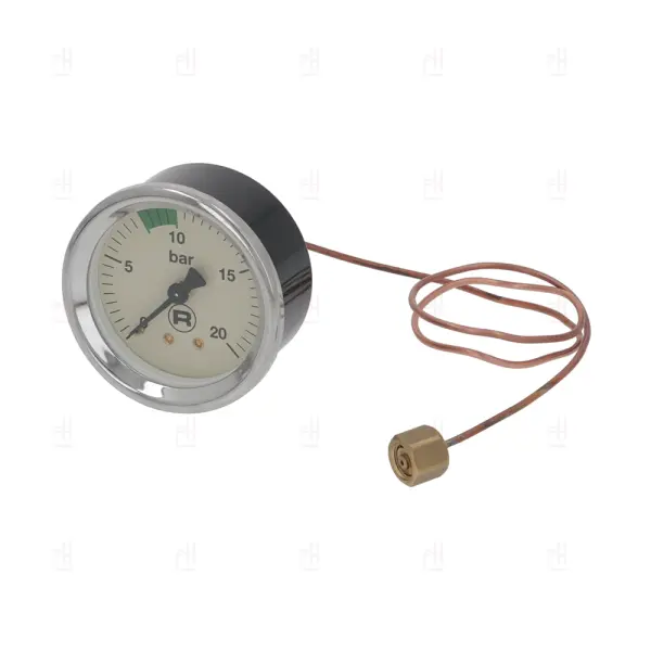 PUMP PRESSURE GUAGE 60MM 0-20 BAR ROCKET image