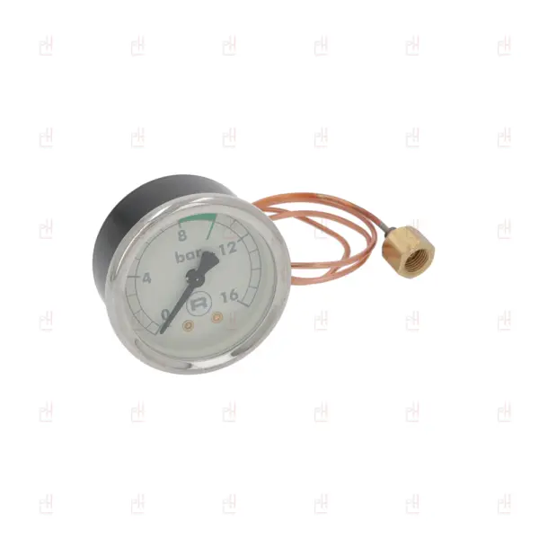 PUMP PRESSURE GUAGE 52MM 0-16 BAR ROCKET image